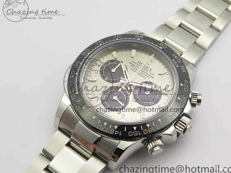 Bracelet A4130 Edition Daytona Gray Bezel On SS Dial JH 116519LN Best Ceramic 0908